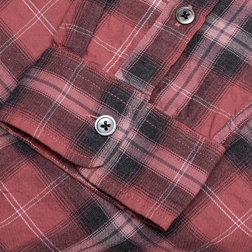 Beach Plaid Shirt Red