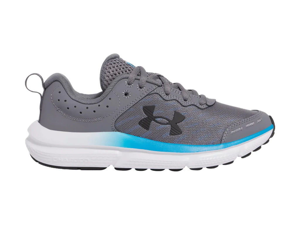 Tenis Under Armour Assert 10 Gris para Niño