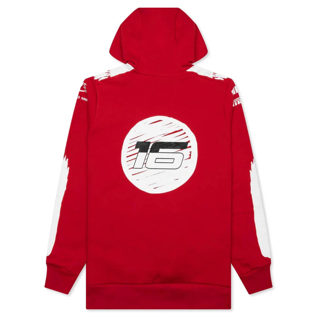 Puma x Joshua Vides for Scuderia Ferrari Replica Hoodie Rosso Corsa JV CLC