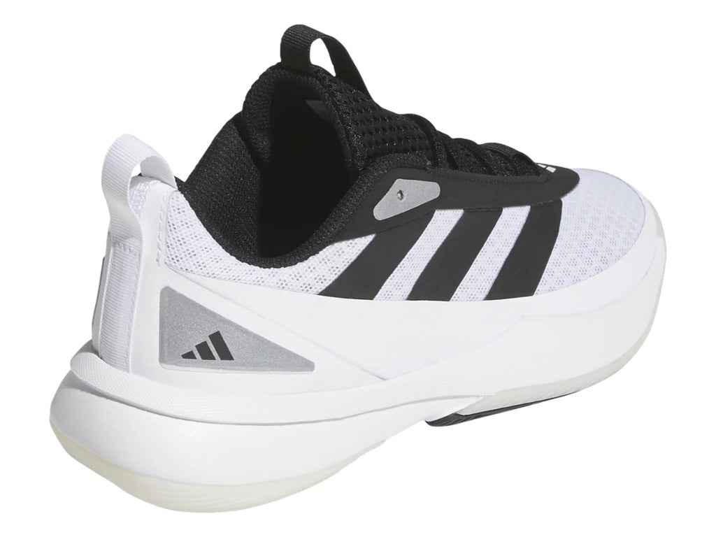 Tenis Adidas Front Court Blancos y Negros para Niño