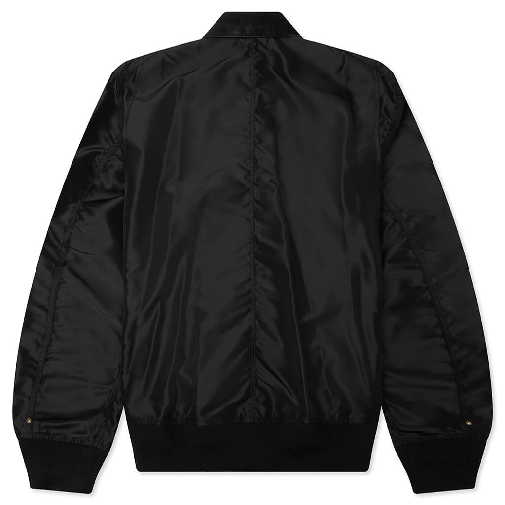 Sacai x Carhartt WIP Nylon Twill Duck Blouson Black