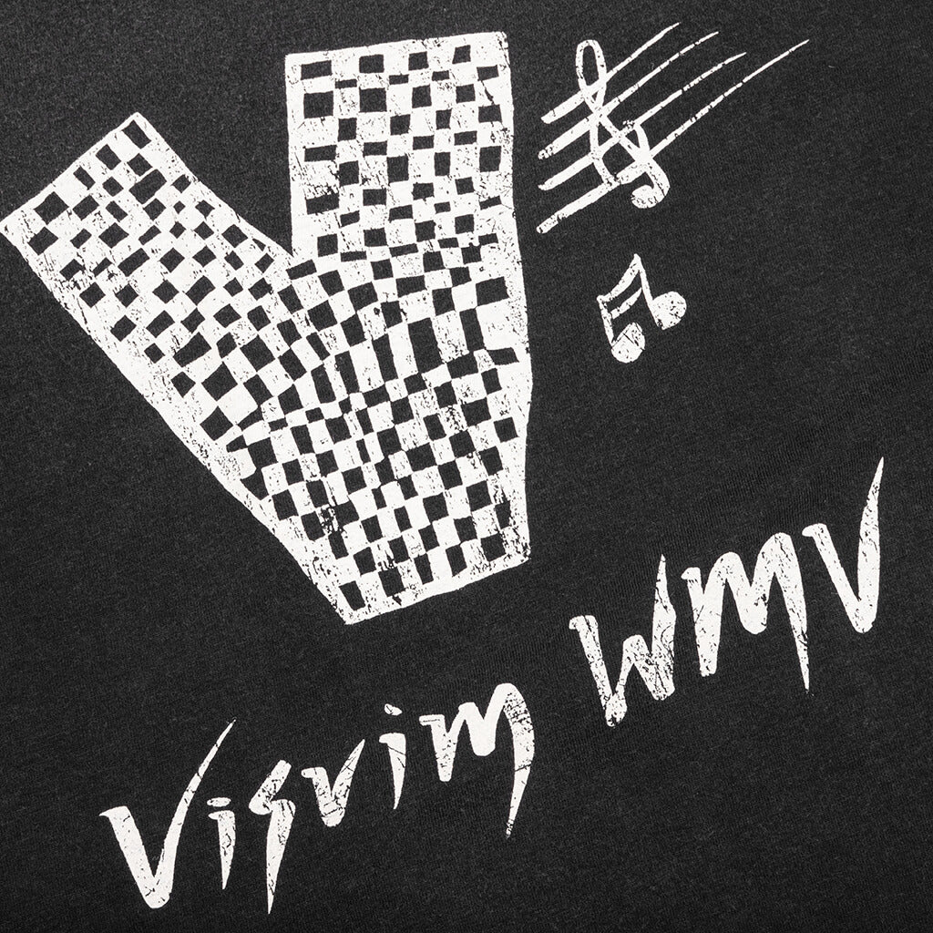 Jumbo Tee S S Crash Visvim Black