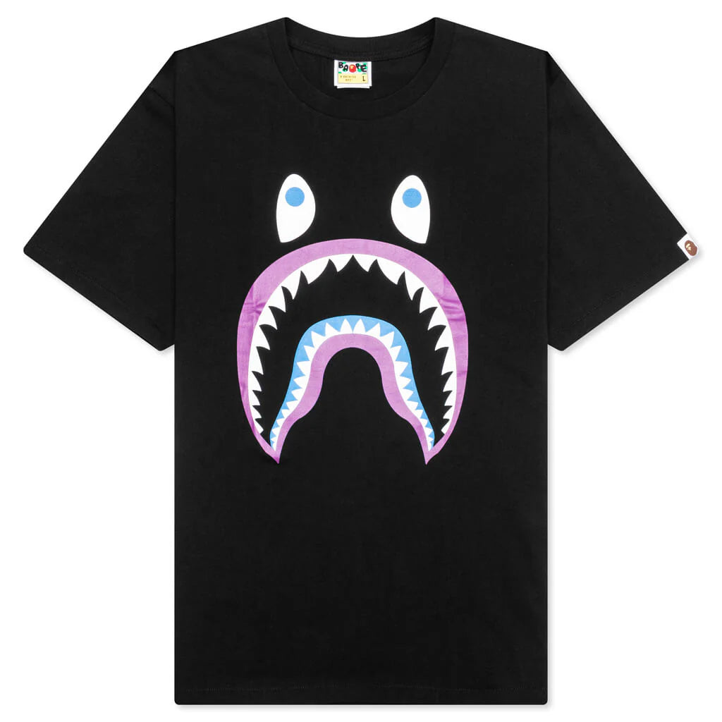 Colors Shark Ponr Tee Black