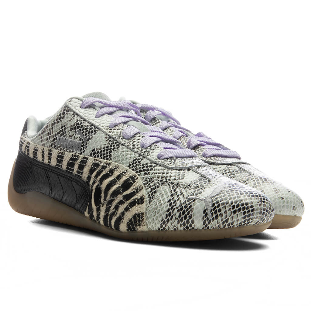 Womens Speedcat Mixed Feel PUMA Black Cashew Brown Light Lavender