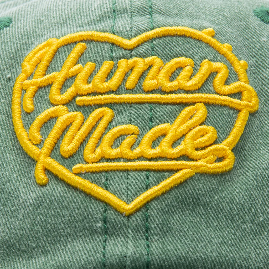6 Panel Cap 1 Green