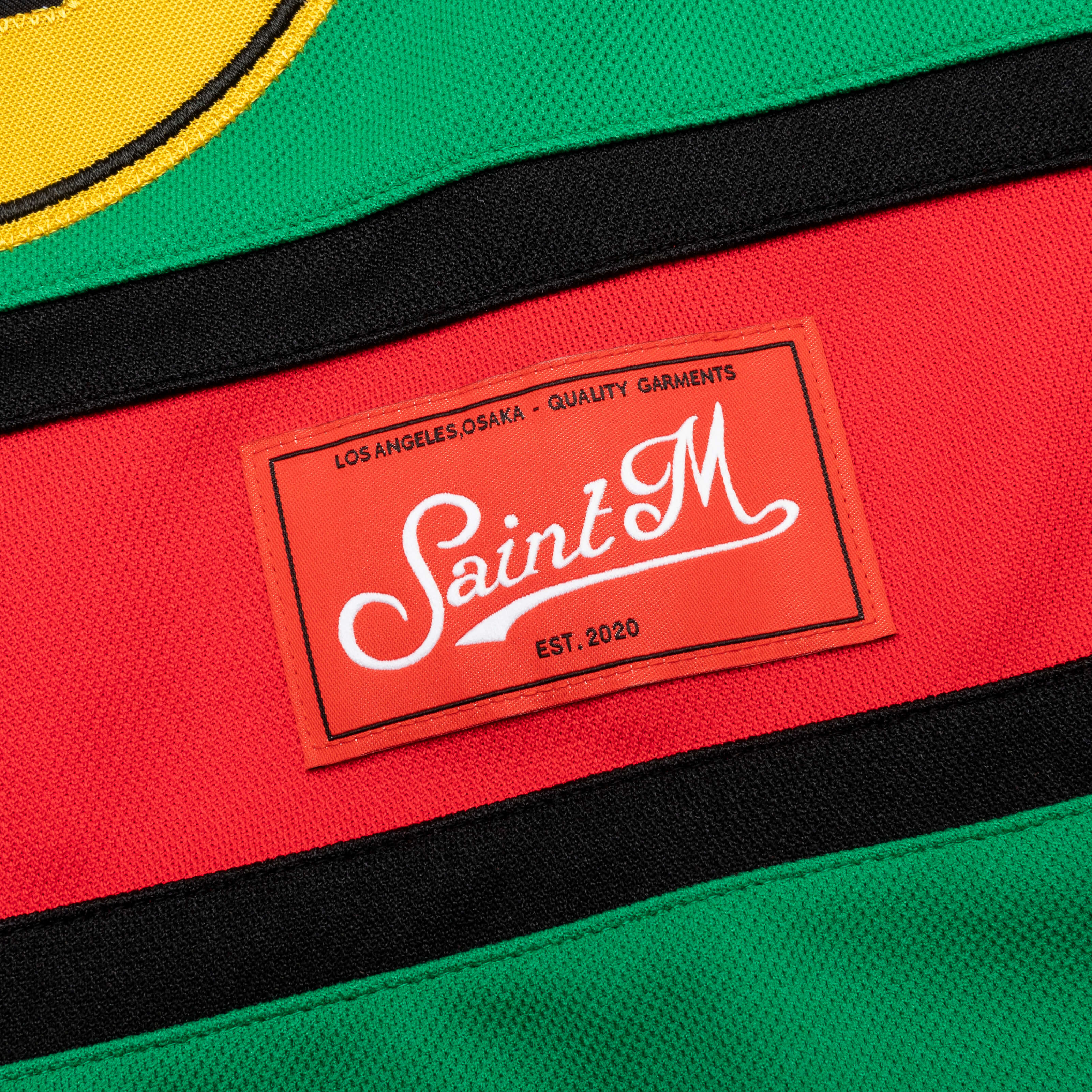 Saint Michael x Public Enemy Saint Enemy Game Shirt Green