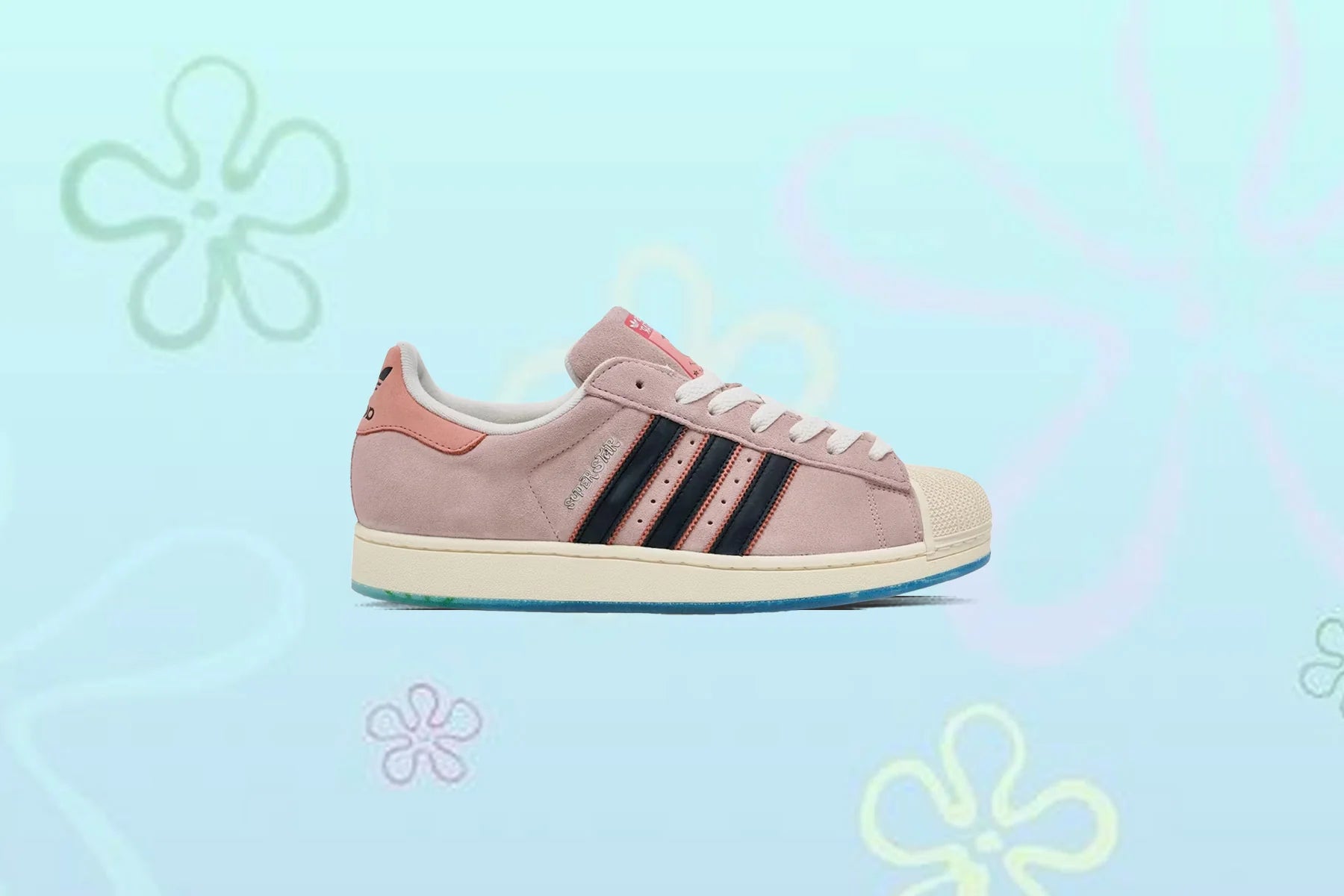 adidas Originals x SpongeBob SquarePants Patrick Star Superstar Supplier Colour Core Black Wonder Clay