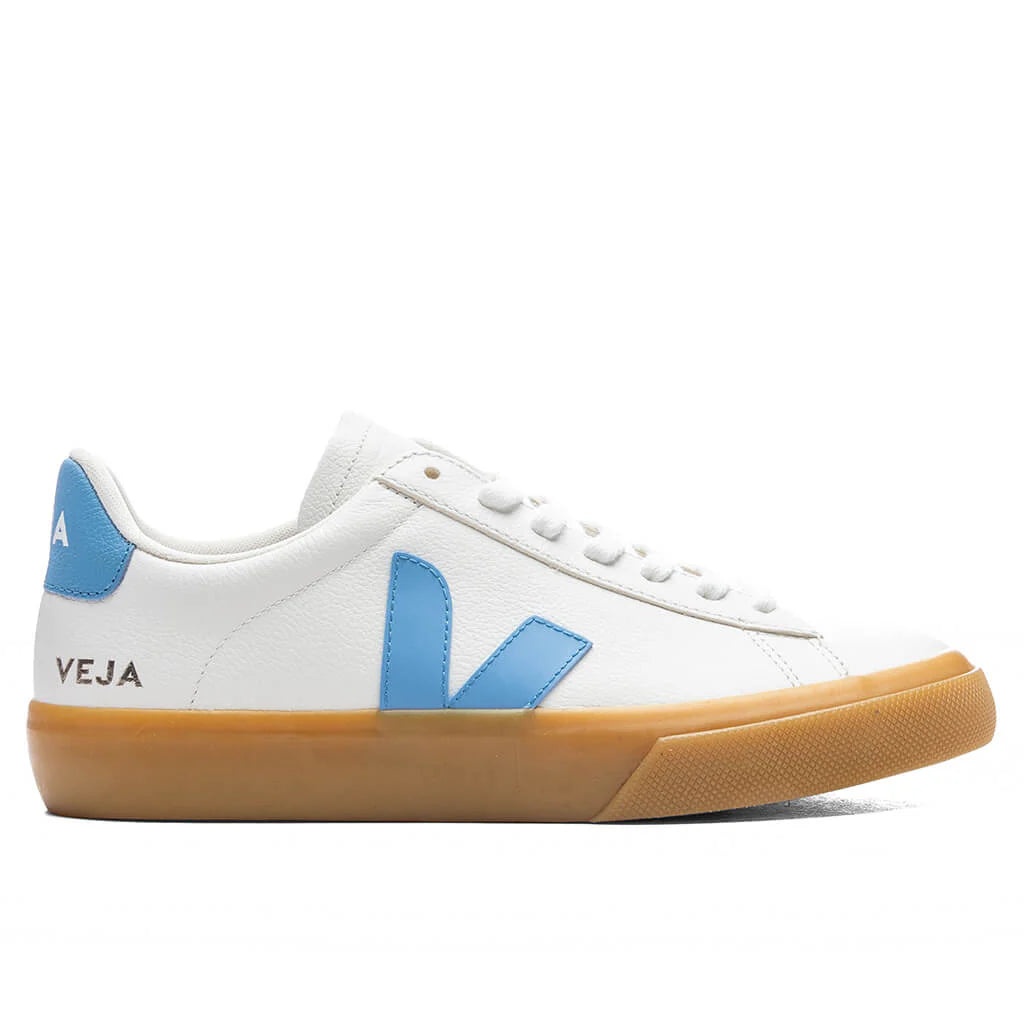 Womens Campo Chromefree Leather Extra White Aqua