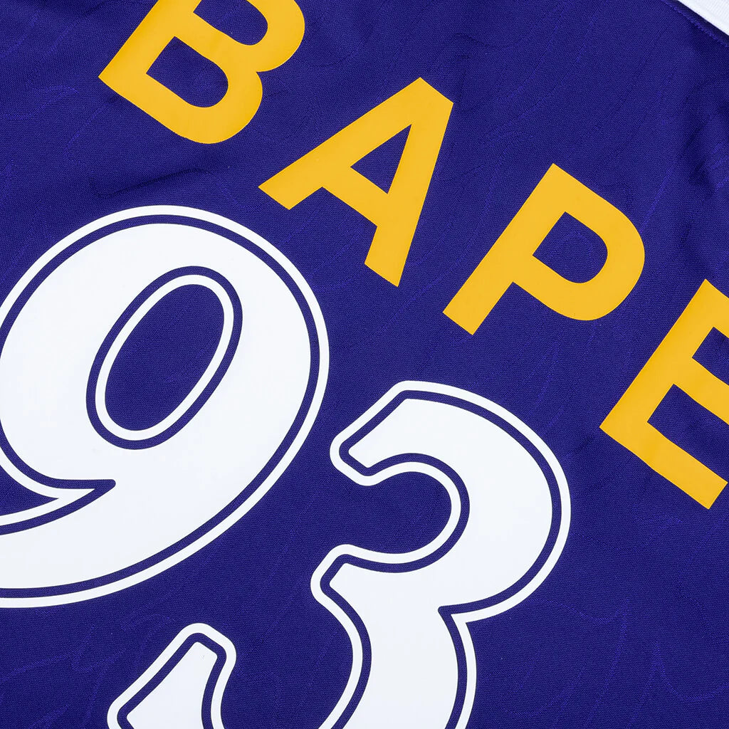 Adidas x BAPE S S Flame Jersey Japan Blue