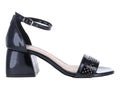 Sandalias ROZE de Charol Negro para Mujer