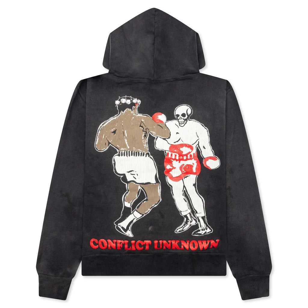 Saint Michael x Denim Tears Struggle Hoodie Black