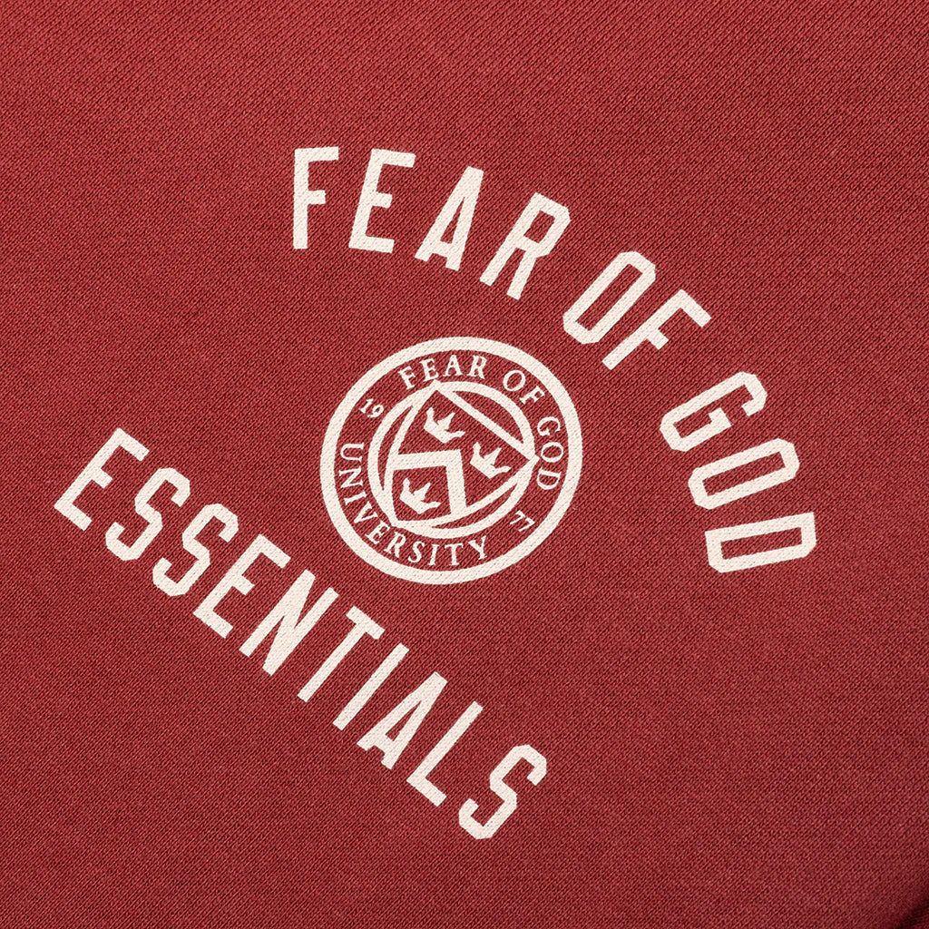 Fleece Relaxed Sweatpant Crimson