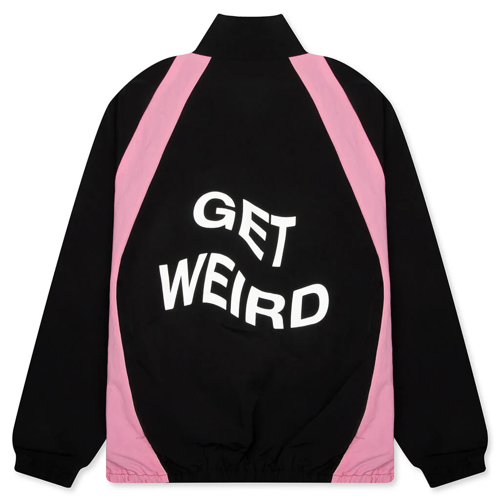 Track Jacket Black Pink