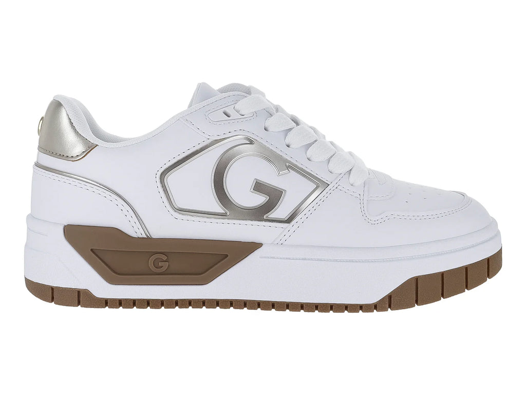 Tenis GBG Hotlin Blanco y Platino para Mujer