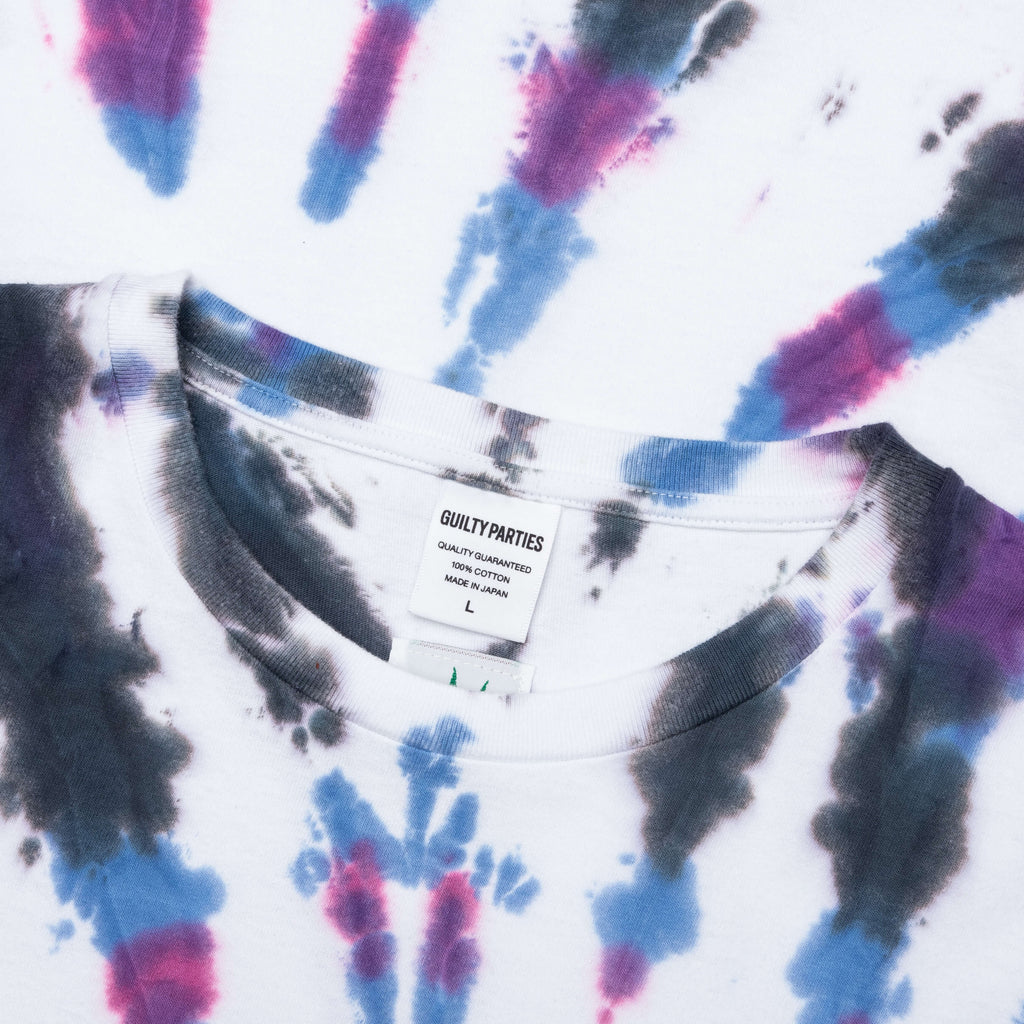 High Times Tie Dye Crewneck T Shirt Type 2 Multi