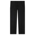 No Side Seam Trousers Black