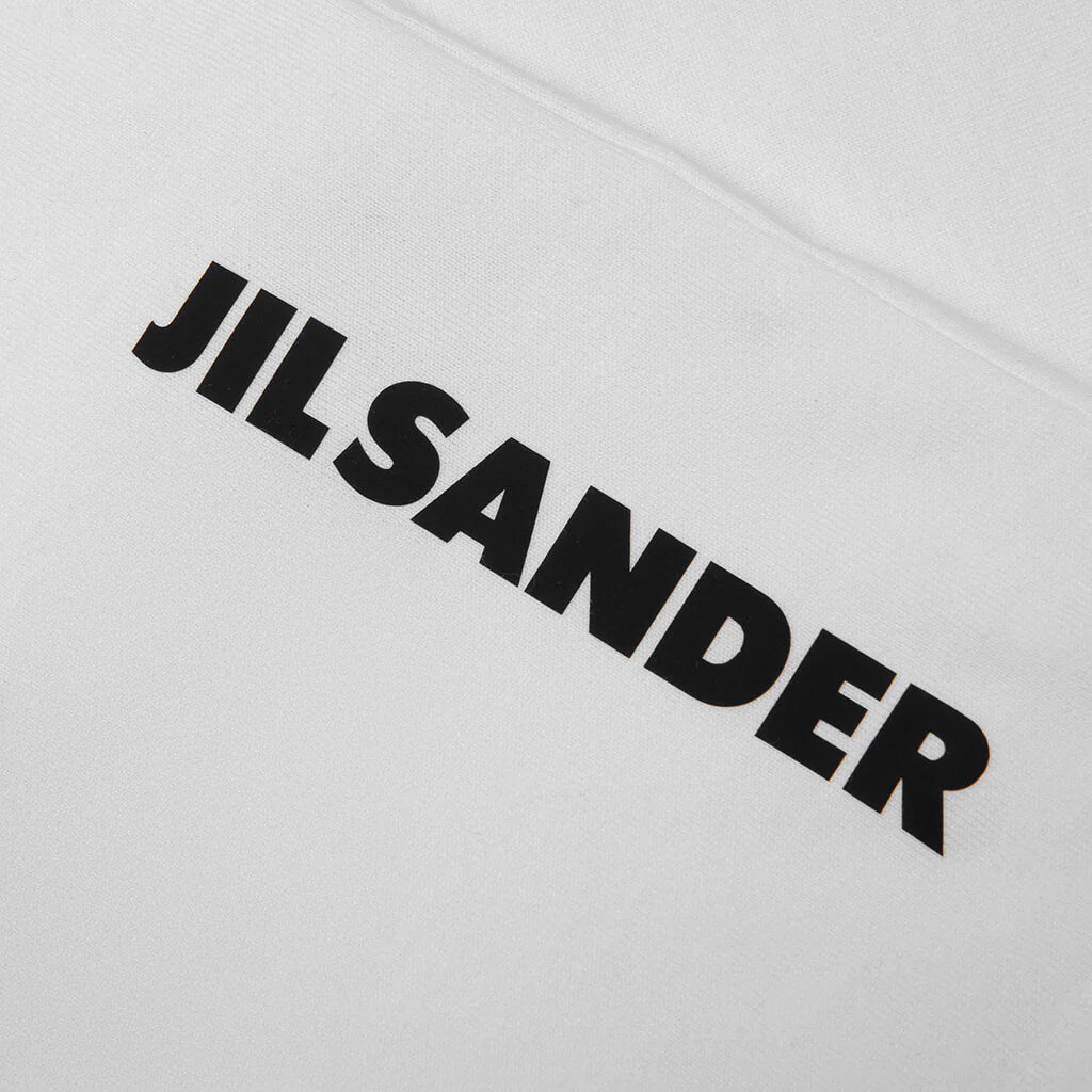Cotton Crew Neck T Shirt Porcelain