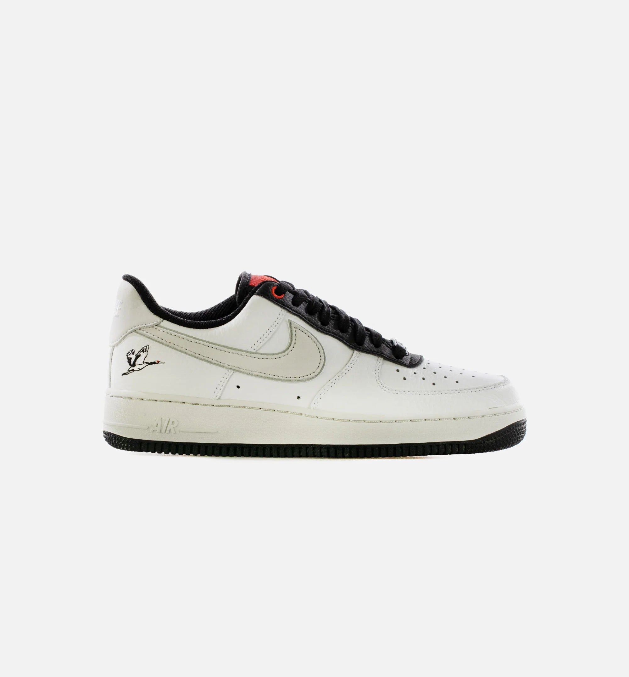 Air Force 1 Low Crane Mens Lifestyle Shoe White Black Red