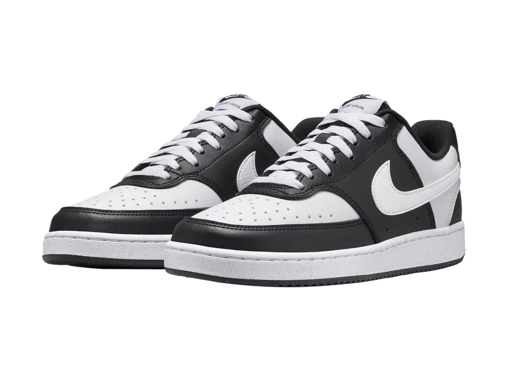 Tenis Nike Court Vision Lo NN Negro y Blanco para Mujer