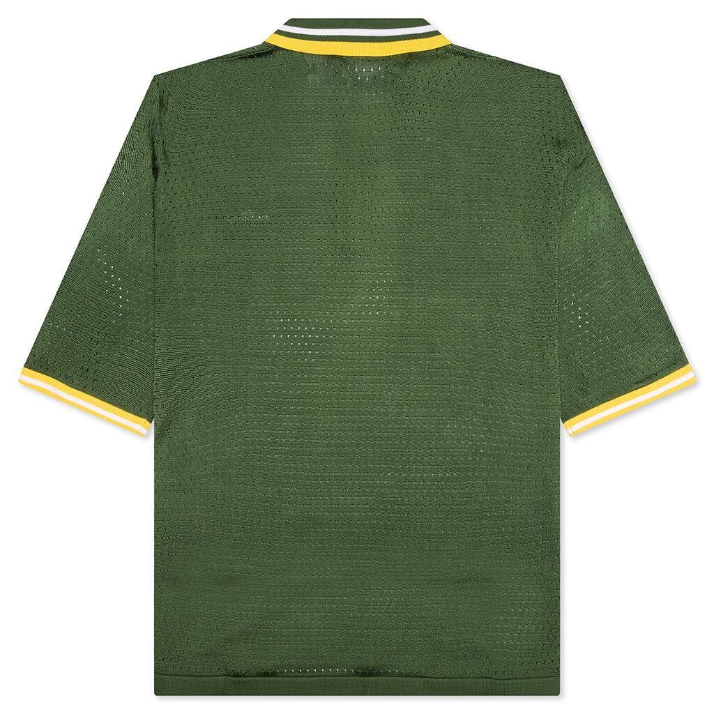 Mesh Polo Green