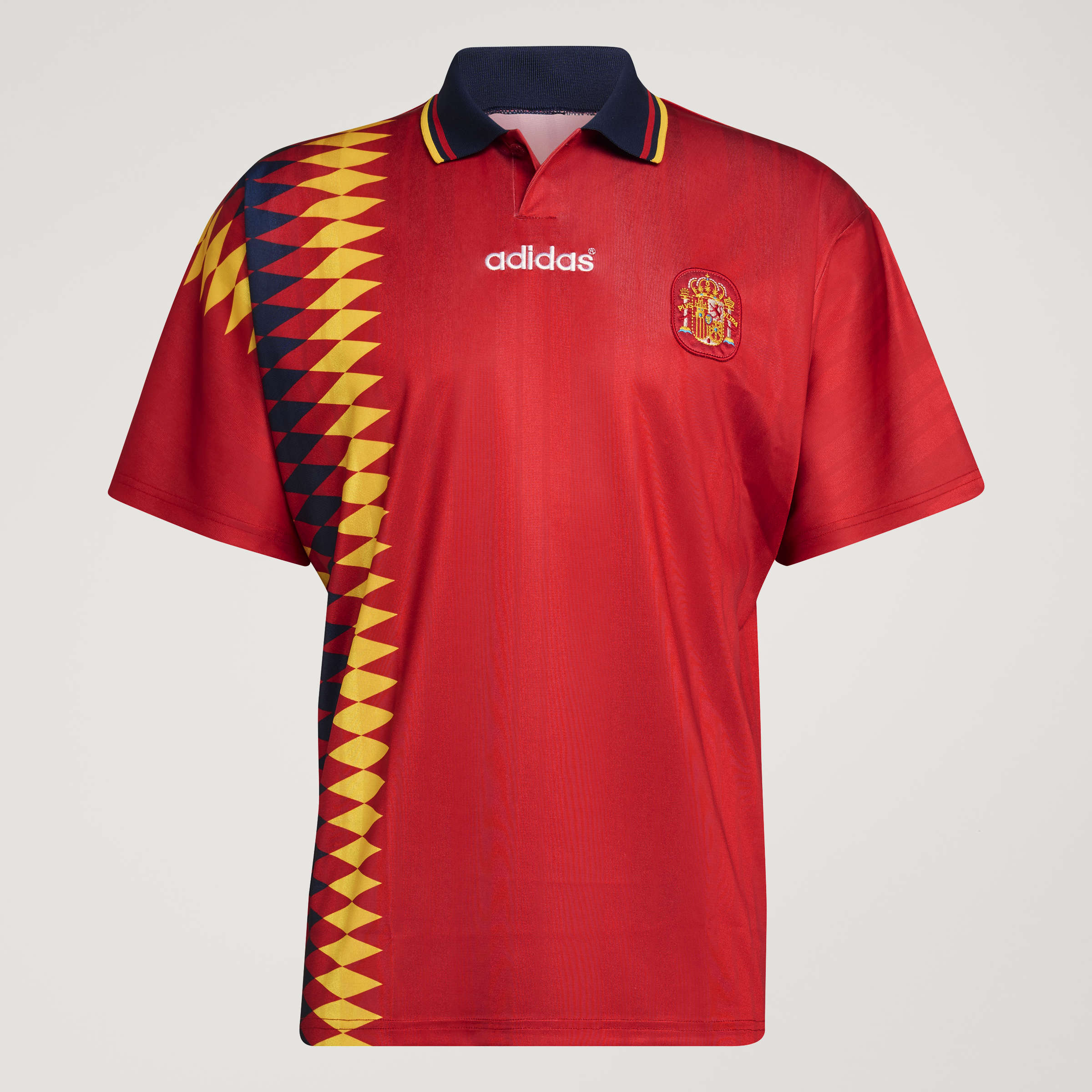 adidas Spain Home 1994 Mens Soccer Jersey Red