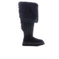 UGG x Sacai Womens Thigh High Boot Black