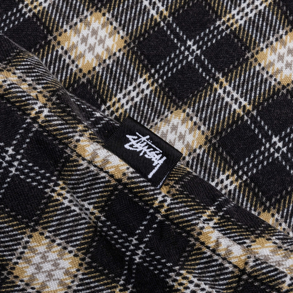 Matthew Plaid Shirt Black