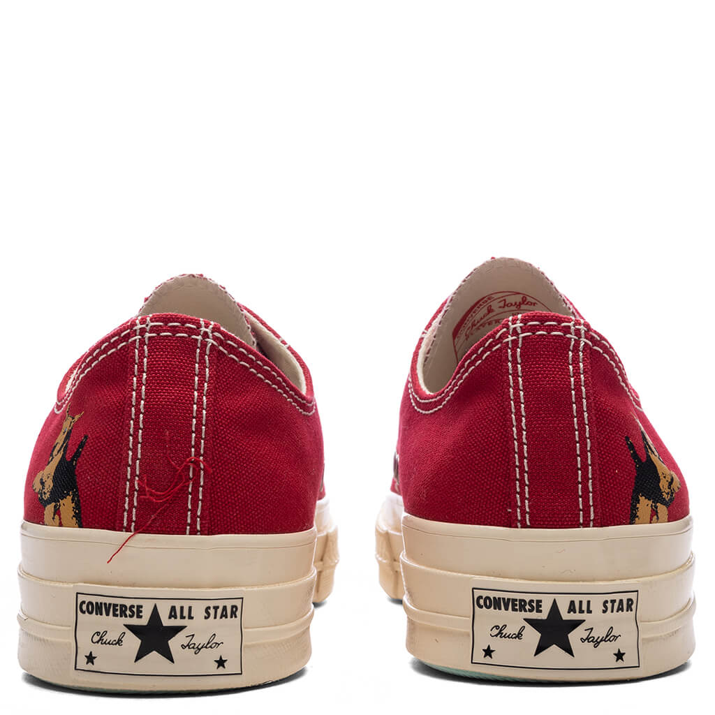 Converse x GOLF le FLEUR Darryl Chuck 70 Salsa Antique White Black
