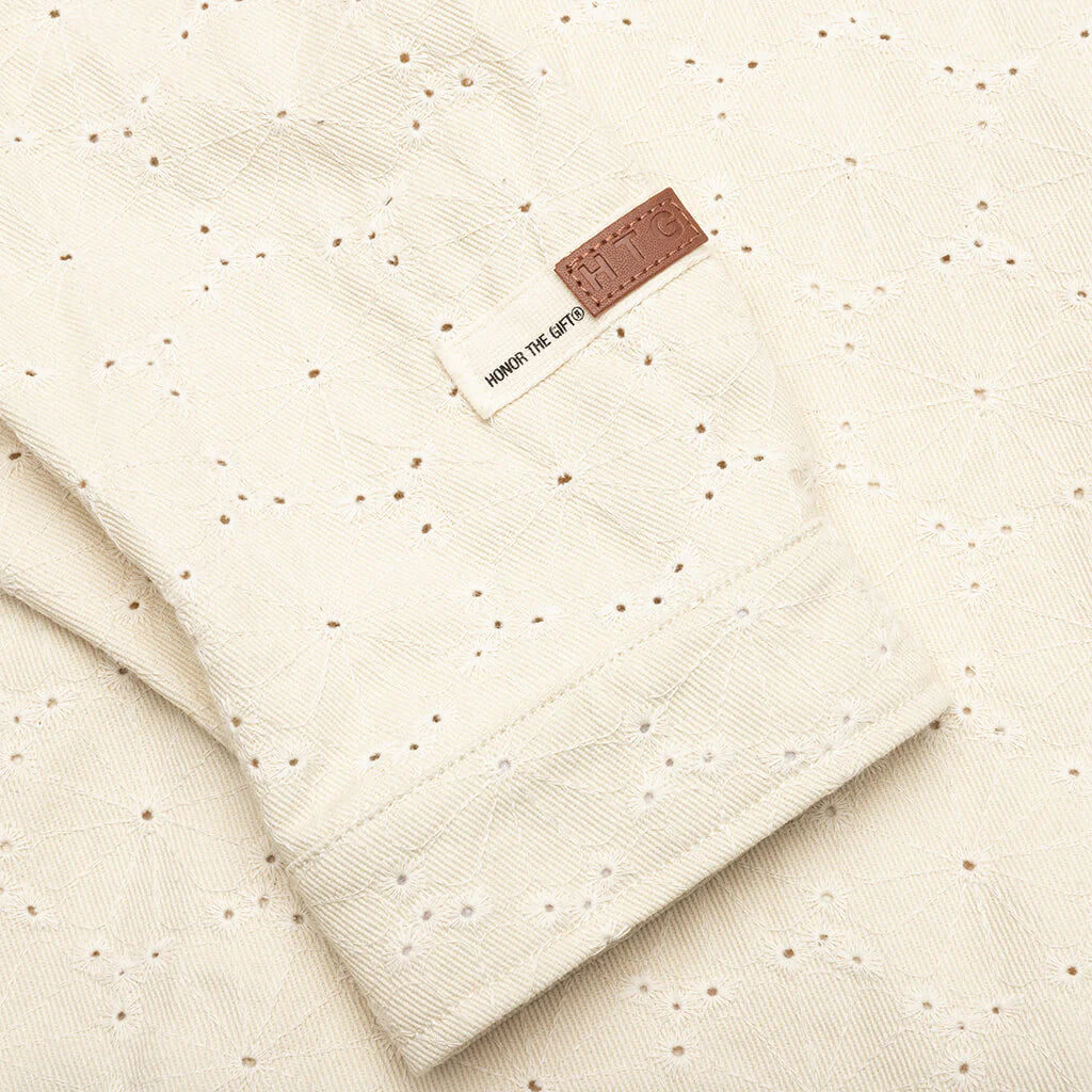 Legacy Eyelet Shirt Bone