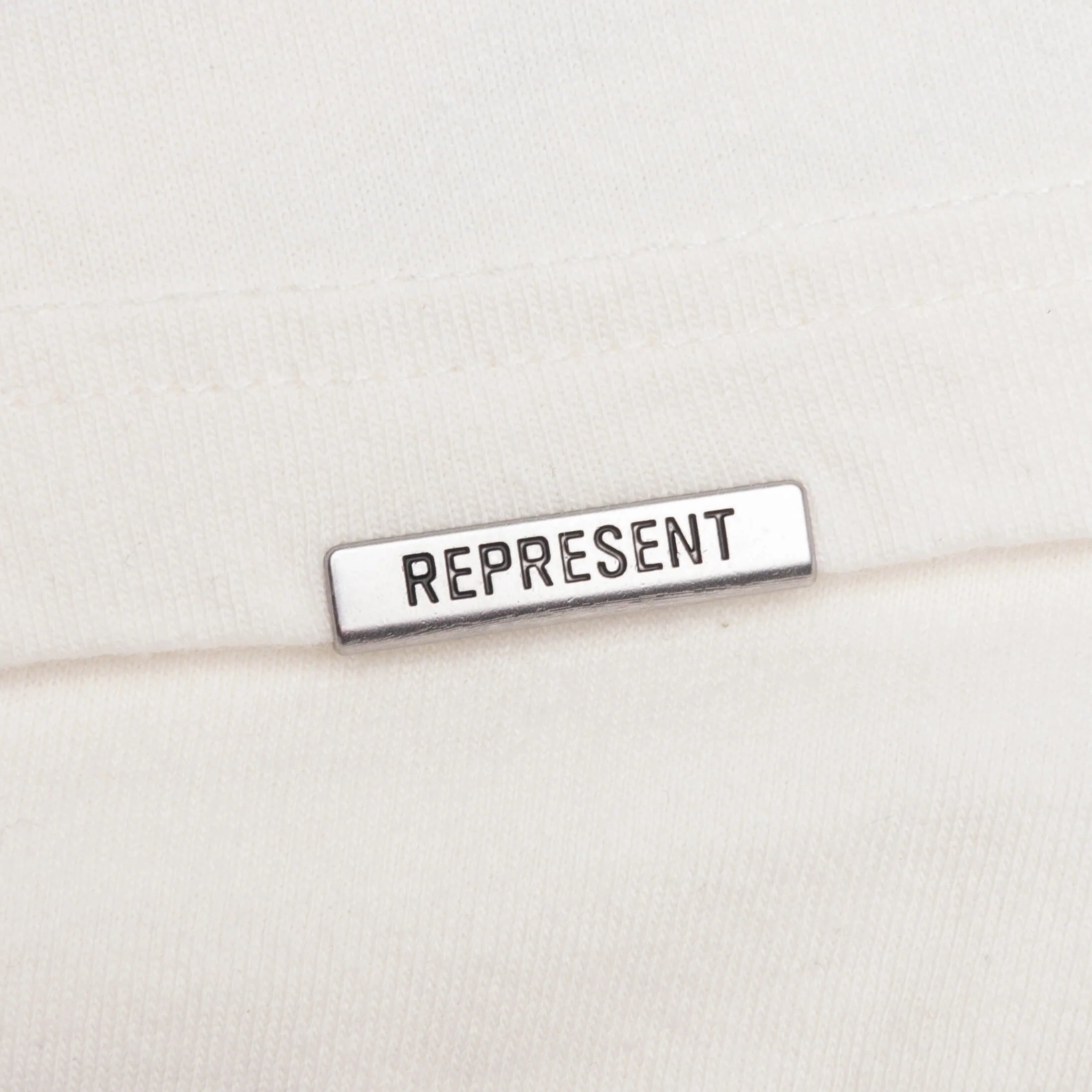 Crest T Shirt Flat White