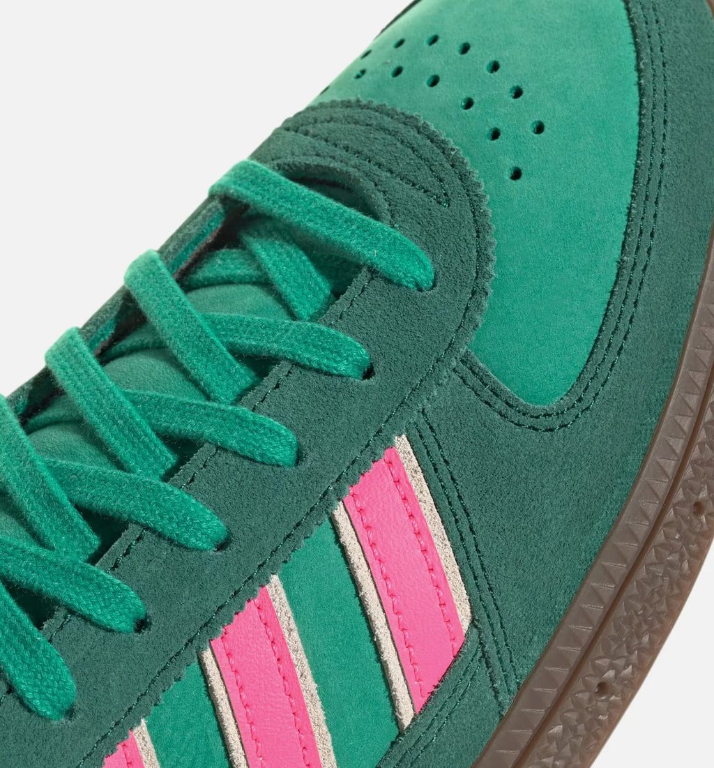 Handball Spezial Womens Lifestyle Shoe Court Green Lucid Pink Off White