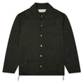 Striped Vorries MW Jacket Dark Green