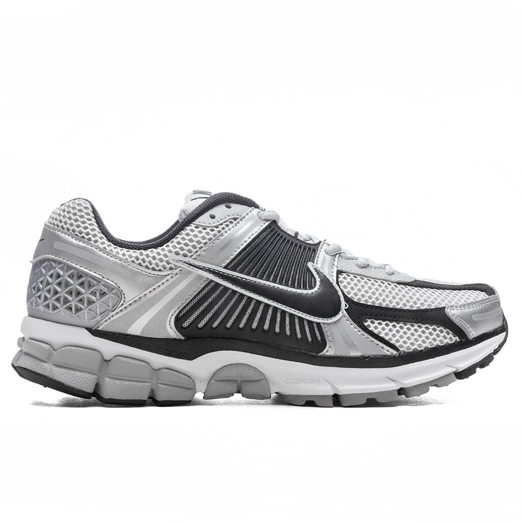 Zoom Vomero 5 Metallic Silver Black Pure