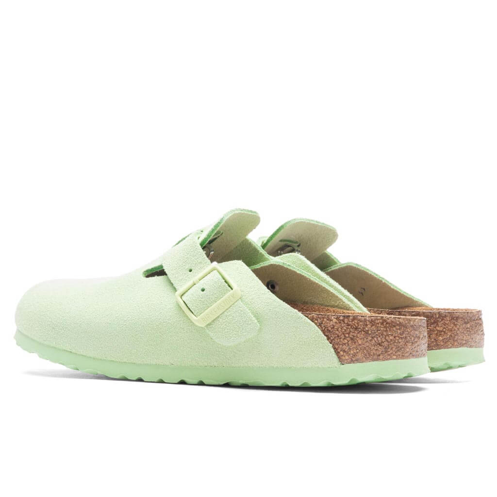 Womens Boston Sandal Soft Footbed Faded Lime