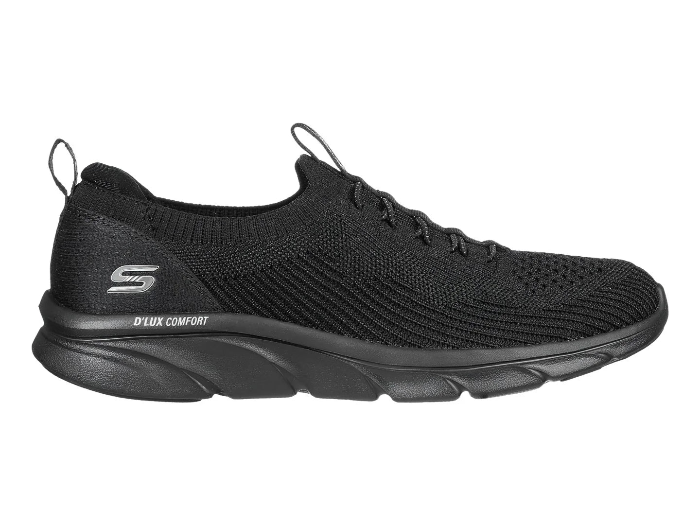 Tenis Skechers D Lux Comfort Negro para Mujer