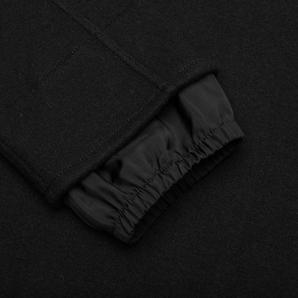 Lined Cuff Sweatshirt Black