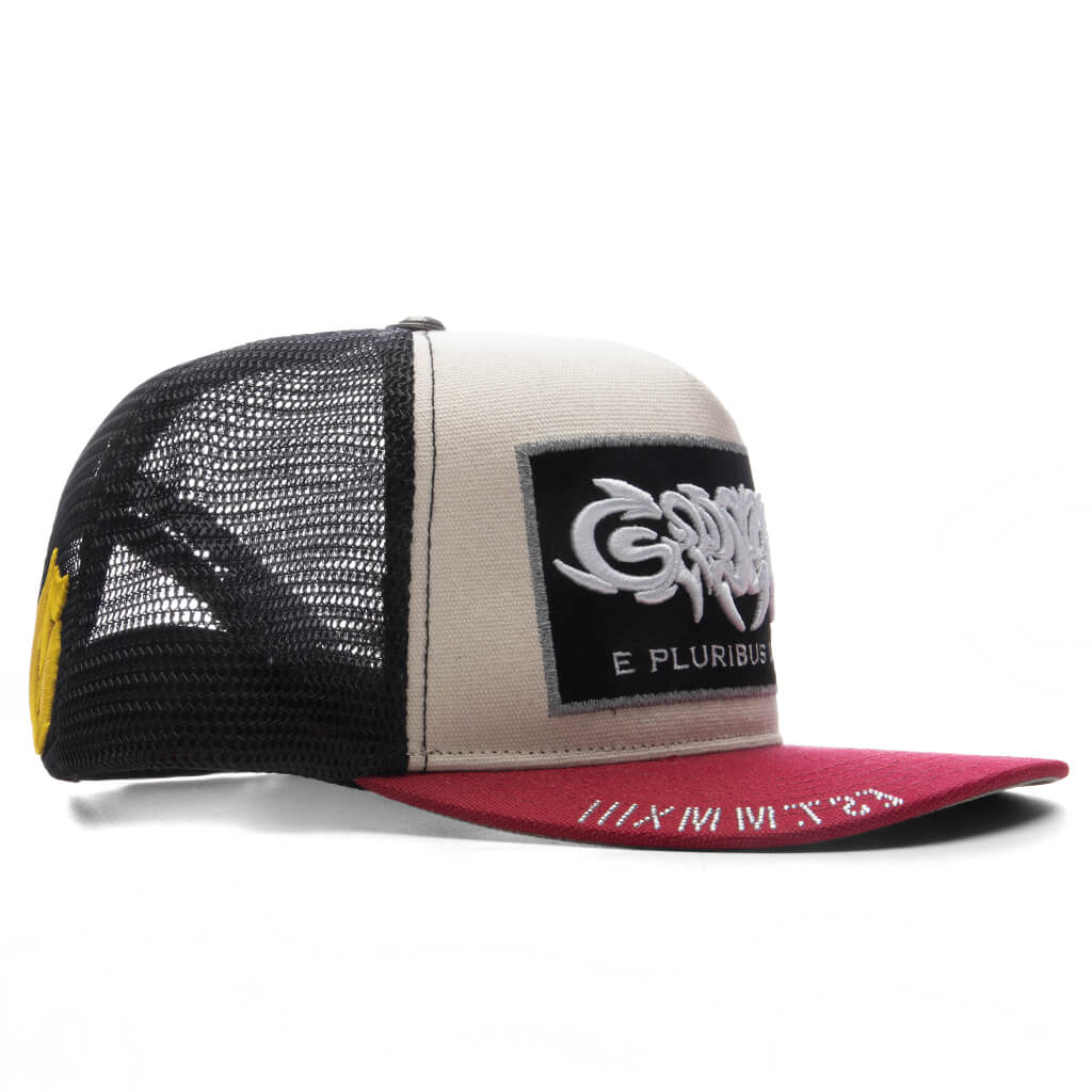 GS E Pluribus Trucker White Red