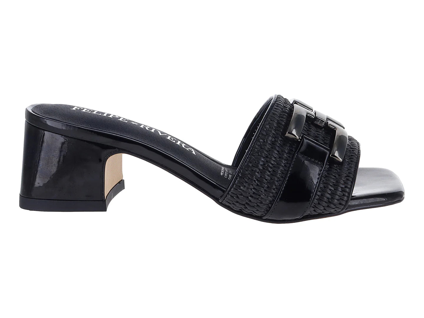 Sandalias Felipe Rivera Negro para Mujer