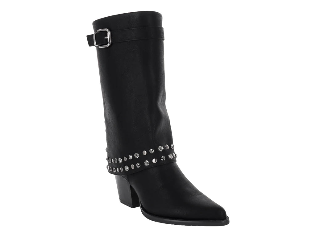 Botas ROZE Negras con Estoperoles para Mujer