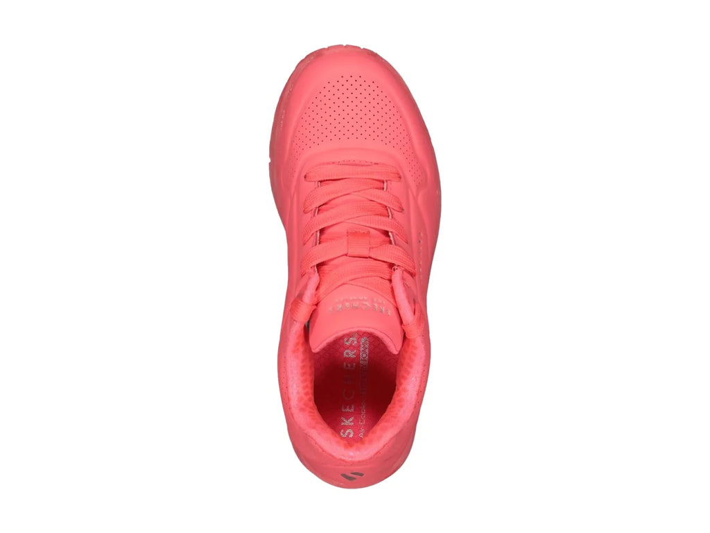 Tenis Skechers Street G para Niña Color Coral