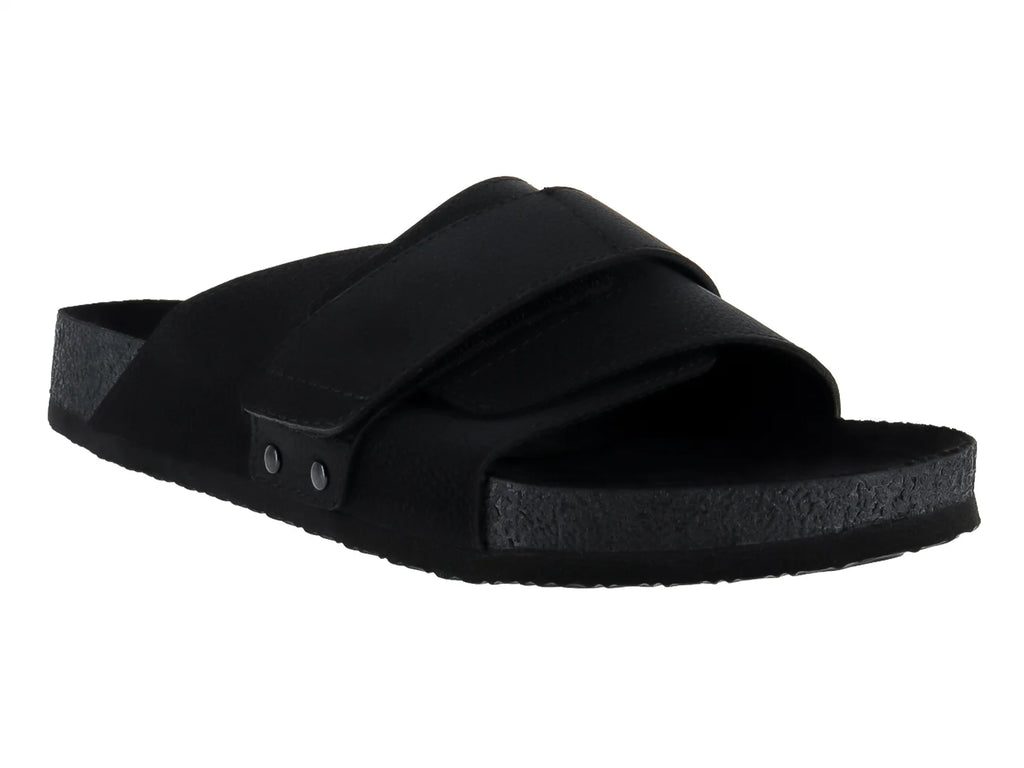 Sandalias Slide Illegal Negro para Hombre