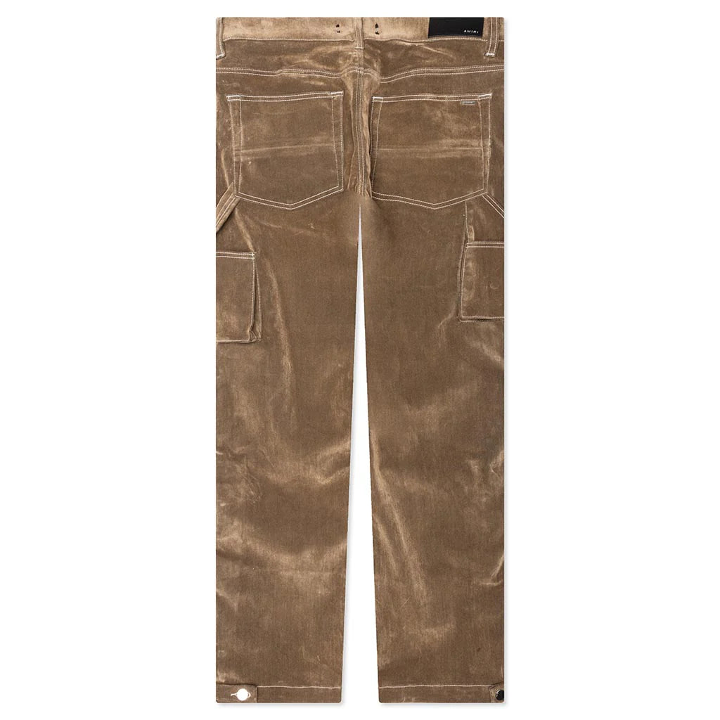 Flocked Carpenter Tan