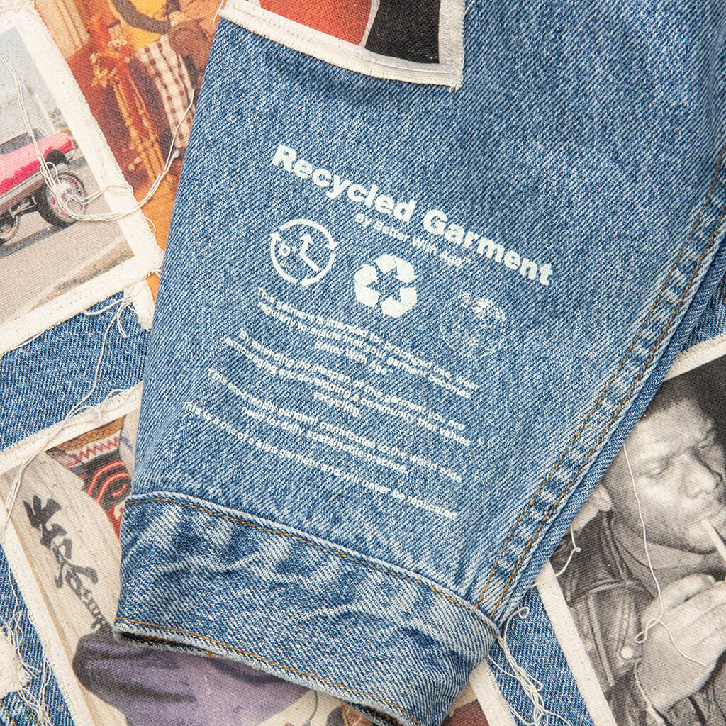 Portrait Denim Jacket Multi