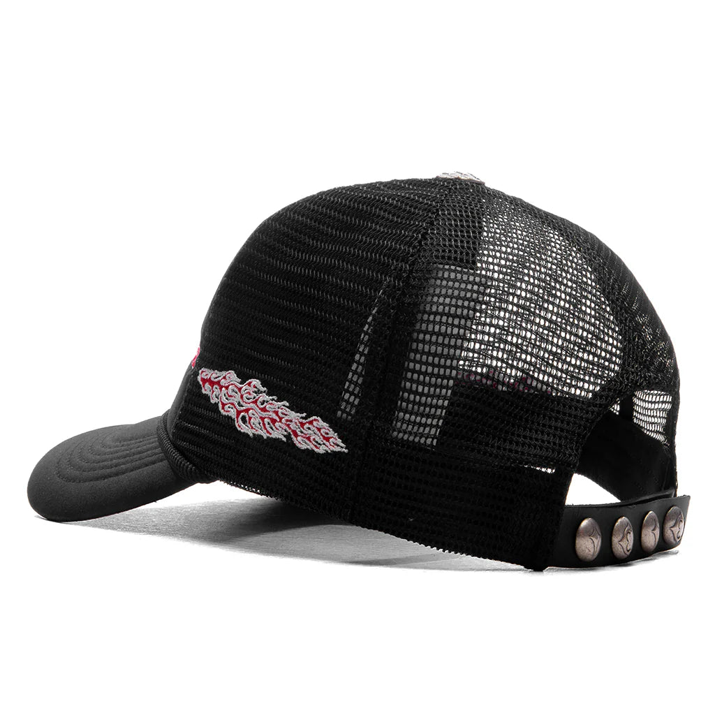 Dragon Chopper Cap Black