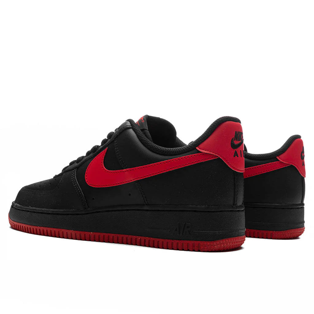 Air Force 1 07 Black University Red Black
