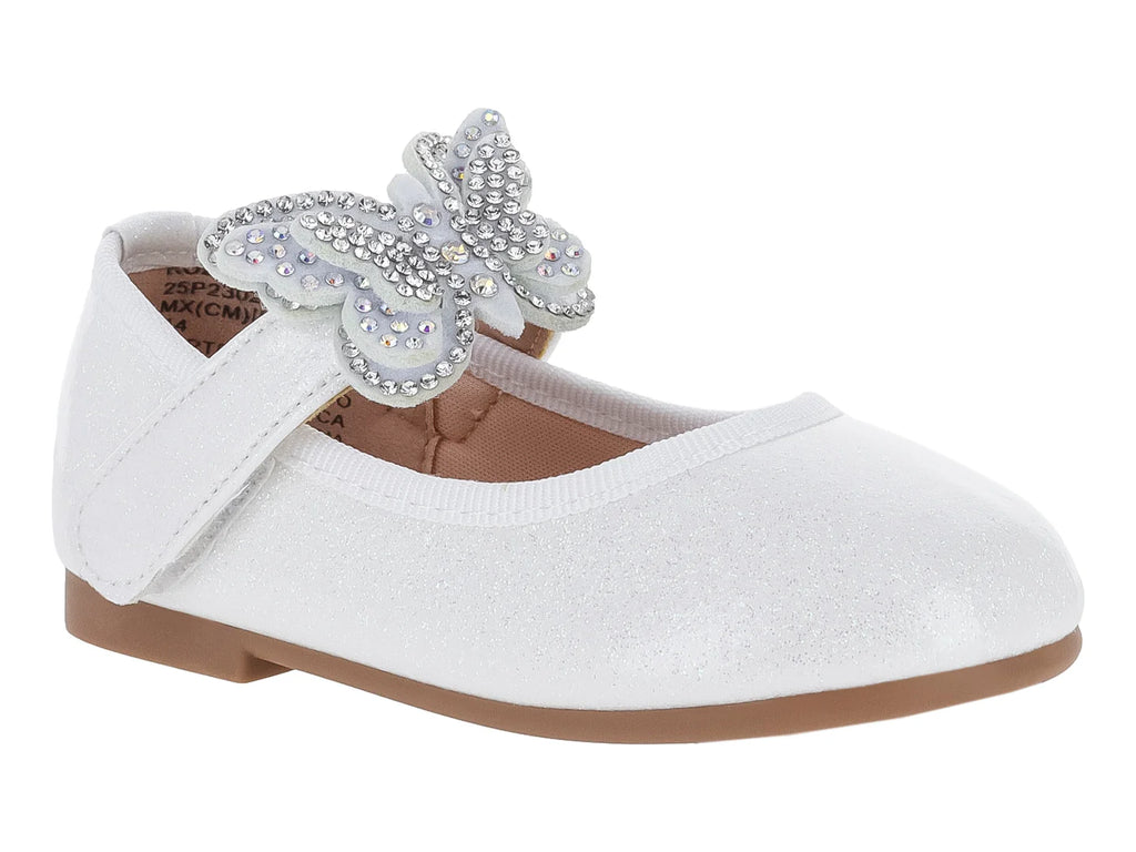 Zapatillas Roze Blancas para Niña