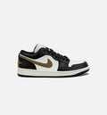 Air Jordan 1 Retro Low Shadow Brown Womens Lifestyle Shoe Black Brown