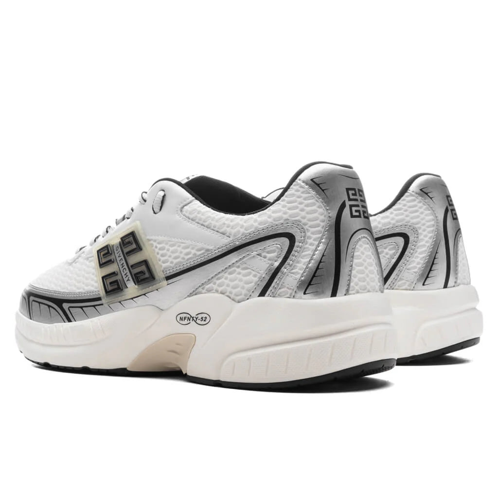 NFNTY 52 Sneakers Low White Silvery