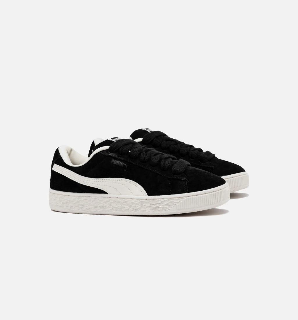 Pleasures Suede XL Mens Lifestyle Shoe Black White