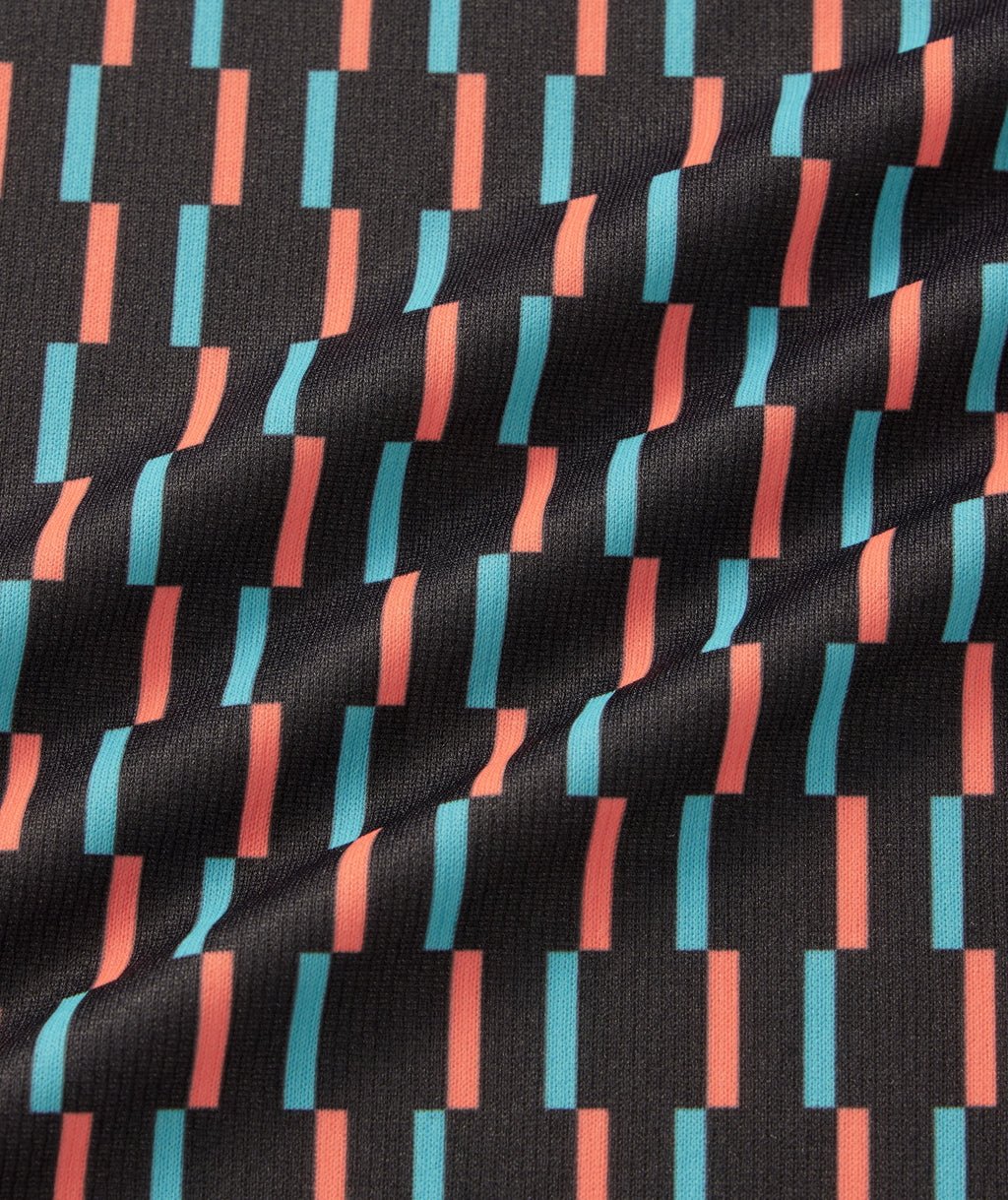 MOTION STRIPE TOURNAMENT POLO